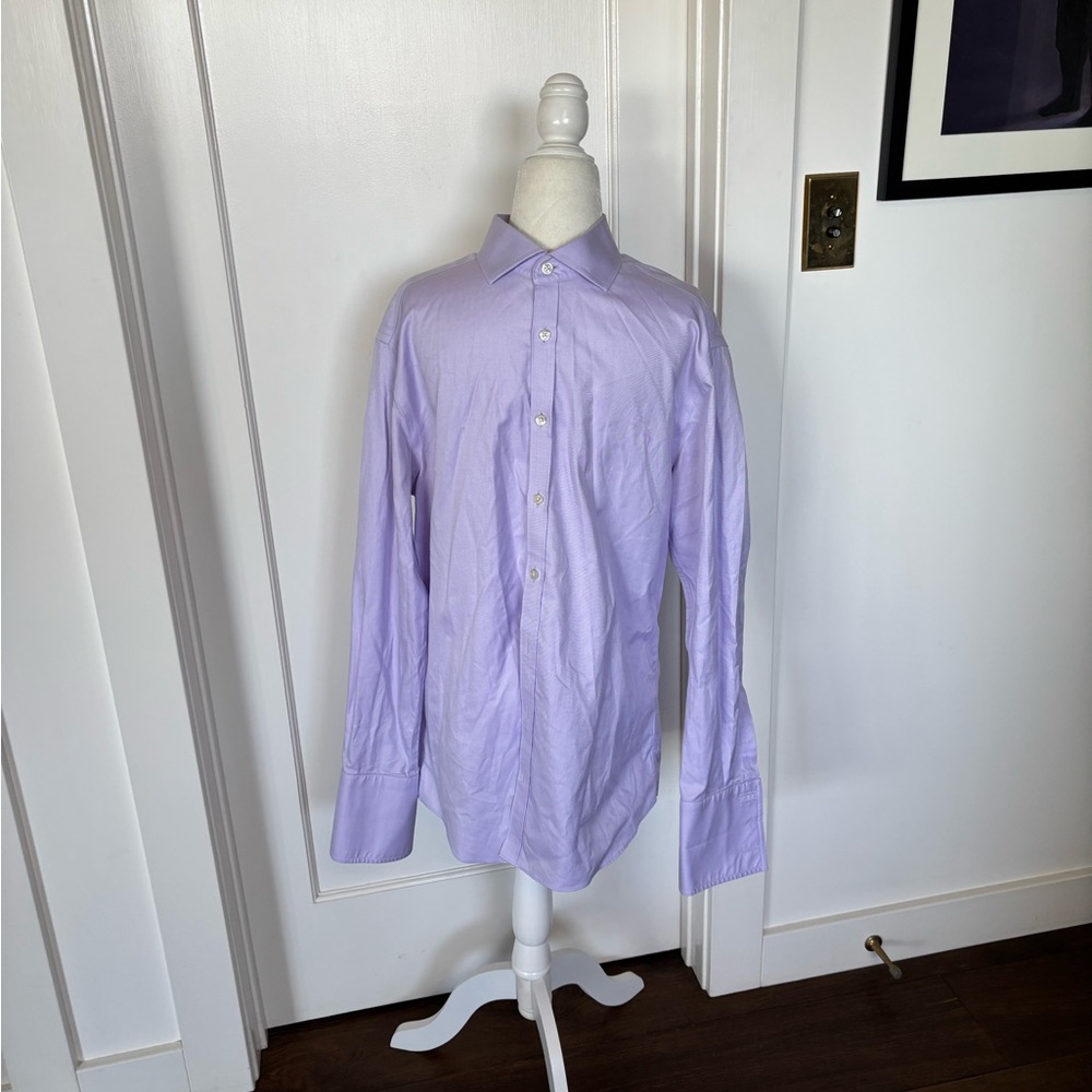 Charles Tyrwhitt Extra Slim Fit Non-Iron Dress Shirt Sz 16/33 in #0745